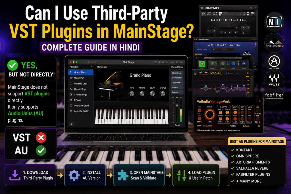 Can I Use Third-Party VST Plugins in MainStage?